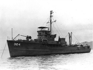 USS <i>Brambling</i> (AMS-42) Minesweeper of the United States Navy