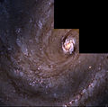 WFPC 2 image in 1994 of M100 (NGC 4321)