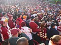 Washington fans during the December 24, 2005 matchup