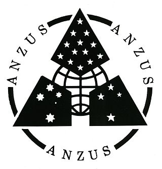 <span class="mw-page-title-main">ANZUS</span> 1951 collective security treaty between Australia, New Zealand, and the U.S.