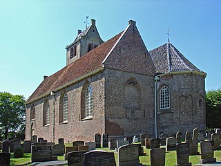 Rinsumageast Village in Friesland, Netherlands