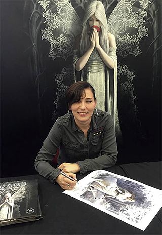 <span class="mw-page-title-main">Anne Stokes</span> British artist