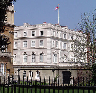 <span class="mw-page-title-main">Clarence House</span> Royal residence in London