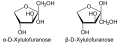 de: Die Stereoisomere der D-Xylulose in Haworth-Schreibweise; en: stereoisomers of D-xylulose in Haworth projection