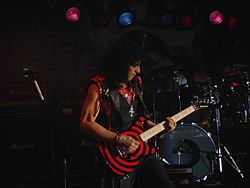 Ojeda performing in 2006