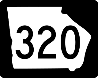 <span class="mw-page-title-main">Georgia State Route 320</span> Highway in Georgia, United States