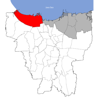 <span class="mw-page-title-main">Penjaringan</span> Subdistrict in North Jakarta, Indonesia