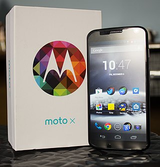 <span class="mw-page-title-main">Moto X (1st generation)</span> Android smartphone developed by Motorola Mobility