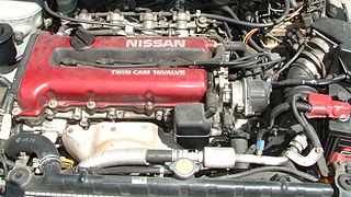 <span class="mw-page-title-main">Nissan SR20DET</span> Reciprocating internal combustion engine