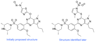 <span class="mw-page-title-main">Nitrosoprodenafil</span> Chemical compound