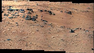 <span class="mw-page-title-main">Rocknest (Mars)</span> Sandpatch