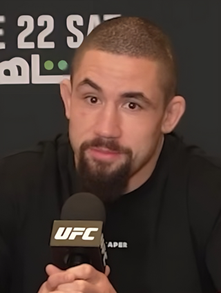 <span class="mw-page-title-main">Robert Whittaker (fighter)</span> Australian mixed martial artist (born 1990)