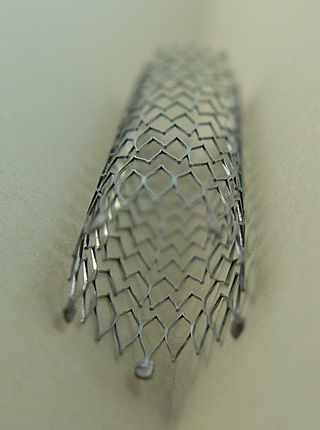 <span class="mw-page-title-main">Bare-metal stent</span> Type of stent without a coating or covering