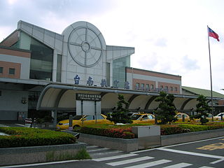 <span class="mw-page-title-main">Tainan Airport</span> Regional commercial airport and air base located in Tainan