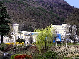 The spa in La Léchère