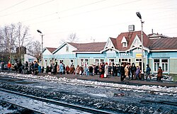 Train station at Zima