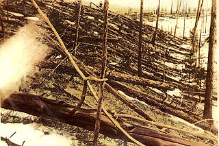 <span class="mw-page-title-main">Tunguska event</span> 1908 meteor air burst explosion in Siberia