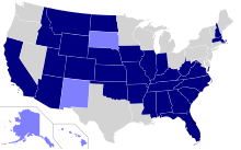 USA states english official language.svg