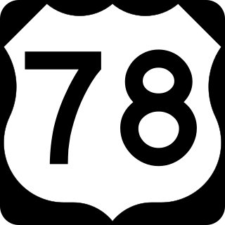 <span class="mw-page-title-main">U.S. Route 78 in Georgia</span> Highway in Georgia, United States