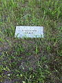 Unknown grave at Camp Hughes