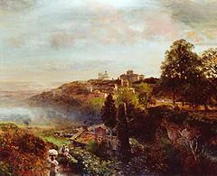 Italian Landscape, 1894. Muzeum Sztuki w Łodzi (Museo d'arte di Łódź).