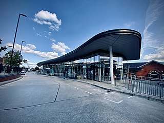 <span class="mw-page-title-main">Altrincham Interchange</span> Railway, bus and tram interchange in Greater Manchester, England