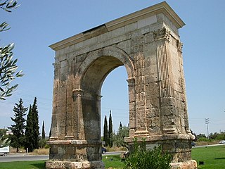 <span class="mw-page-title-main">Arc de Berà</span> UNESCO World Heritage Site in Roda de Berà, Spain