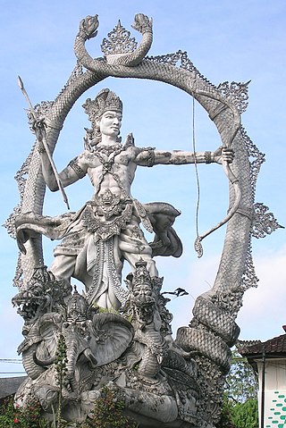 <span class="mw-page-title-main">Arjuna</span> Character of Indian epic Mahabharata