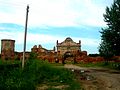 Monastery gate - also to be found on the modern city coat of arms of Byaroza