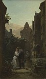 Carl Spitzweg Der Abschied, um 1855