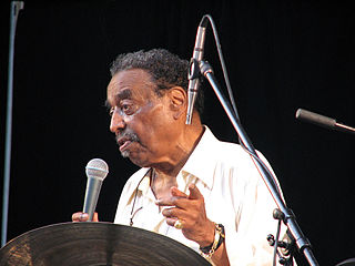 <span class="mw-page-title-main">Chico Hamilton</span> American jazz drummer and bandleader