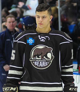 <span class="mw-page-title-main">Connor Carrick</span> American ice hockey player (born 1994)