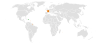 Location map for the Dominican Republic and France.