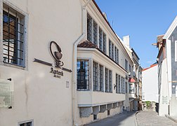 The Raeapteek, built in 1422, is one of the oldest continuously running pharmacies in Europe.