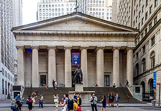 <span class="mw-page-title-main">Federal Hall</span> Memorial in Manhattan, New York