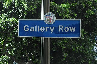 <span class="mw-page-title-main">Gallery Row, Los Angeles</span> Neighborhood of Los Angeles in County of Los Angeles, California, United States