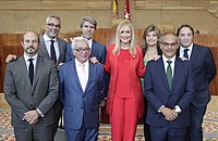 Photo de famille du gouvernement Cifuentes