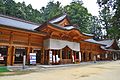 Front View of Hotaka Shrine Haiden