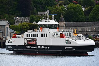 MV <i>Loch Frisa</i> Car/passenger ferry launched 2014