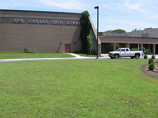 <span class="mw-page-title-main">New Canaan High School</span> Public school in New Canaan, Connecticut, United States