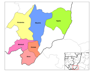 <span class="mw-page-title-main">Ngabé District</span> District in Pool Department, Republic of the Congo