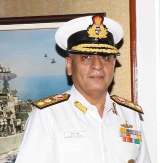 <span class="mw-page-title-main">Puneet Chadha</span> Indian Navy admiral