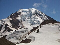 Le glacier Roosevelt sur le versant nord du mont Baker.