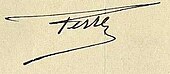 signature d'Eugène Ferret