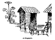 Singapore latrine, from Latrines of the East