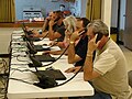 Image 41Members of the United Steelworkers in Ohio phone bank other union members to educate them about critical issues in the 2008 election in the U.S.