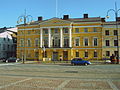 Bockskahuset ved Aleksanterinkatu langs Senatstorvet.