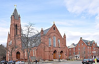 <span class="mw-page-title-main">Saint Mary of the Assumption Church, Rectory, School and Convent</span> Historic church in Massachusetts, United States