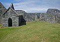 Oronsay Priory was improved in anticipation of Queen Elizabeth's visit.