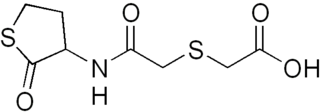 <span class="mw-page-title-main">Erdosteine</span> Chemical to treat chronic bronchitis